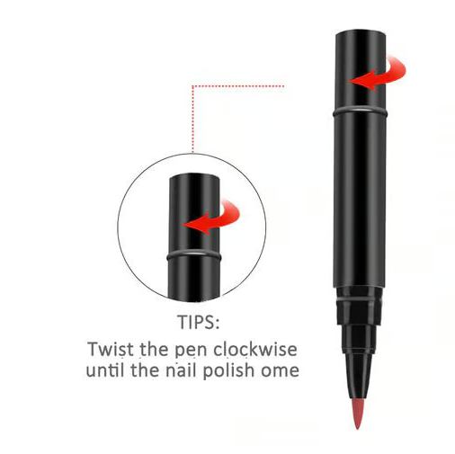 One Step Nail Gel Pen🎨Free handheld mini UV nail lamp💡