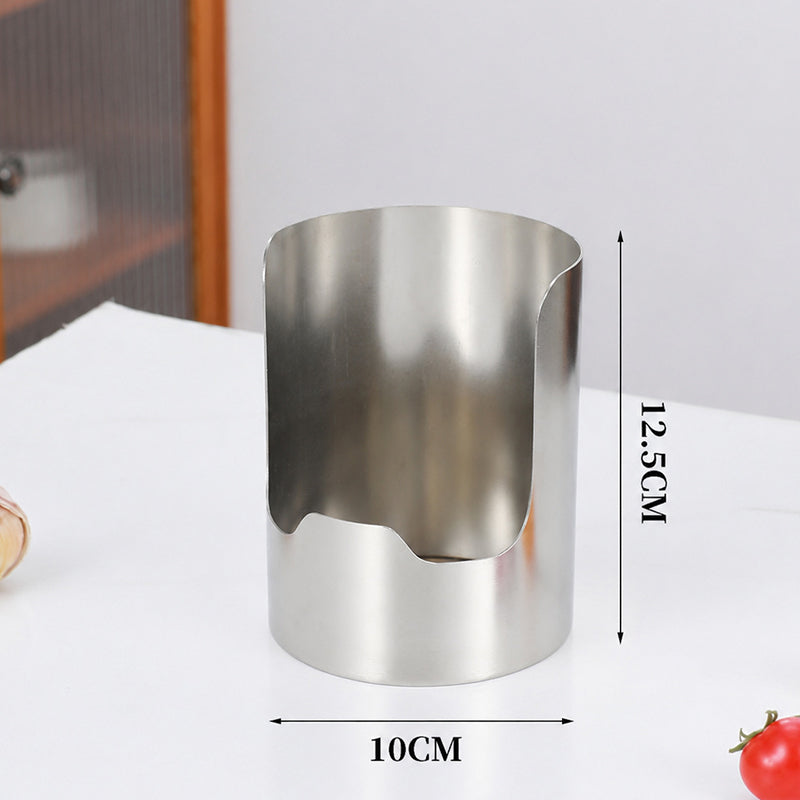 🍳Multi‑Functional Kitchen Utensil Holder, Stainless Steel Organizer, for Spoons, Pot Lids & Cooking Gadgets, Countertop Kitchen Storage