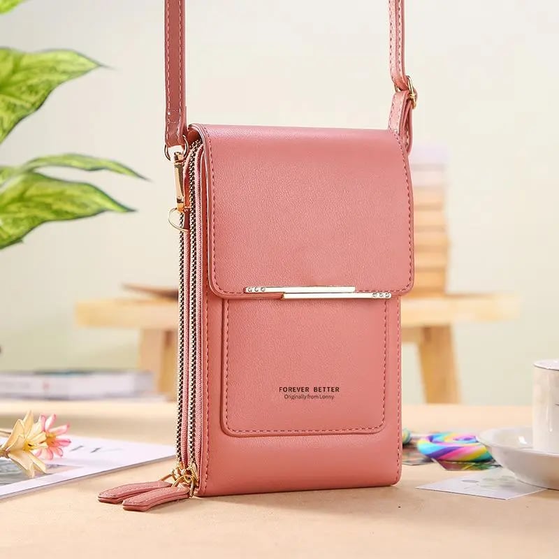 🏆Last Day Promotion：ONLY ￡7.50!!👜📱 Simple and elegant women's touchscreen crossbody phone wallet