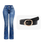 ⏰Last Day Sale 50% Off💃Women High Waisted Distressed Flare Jeans