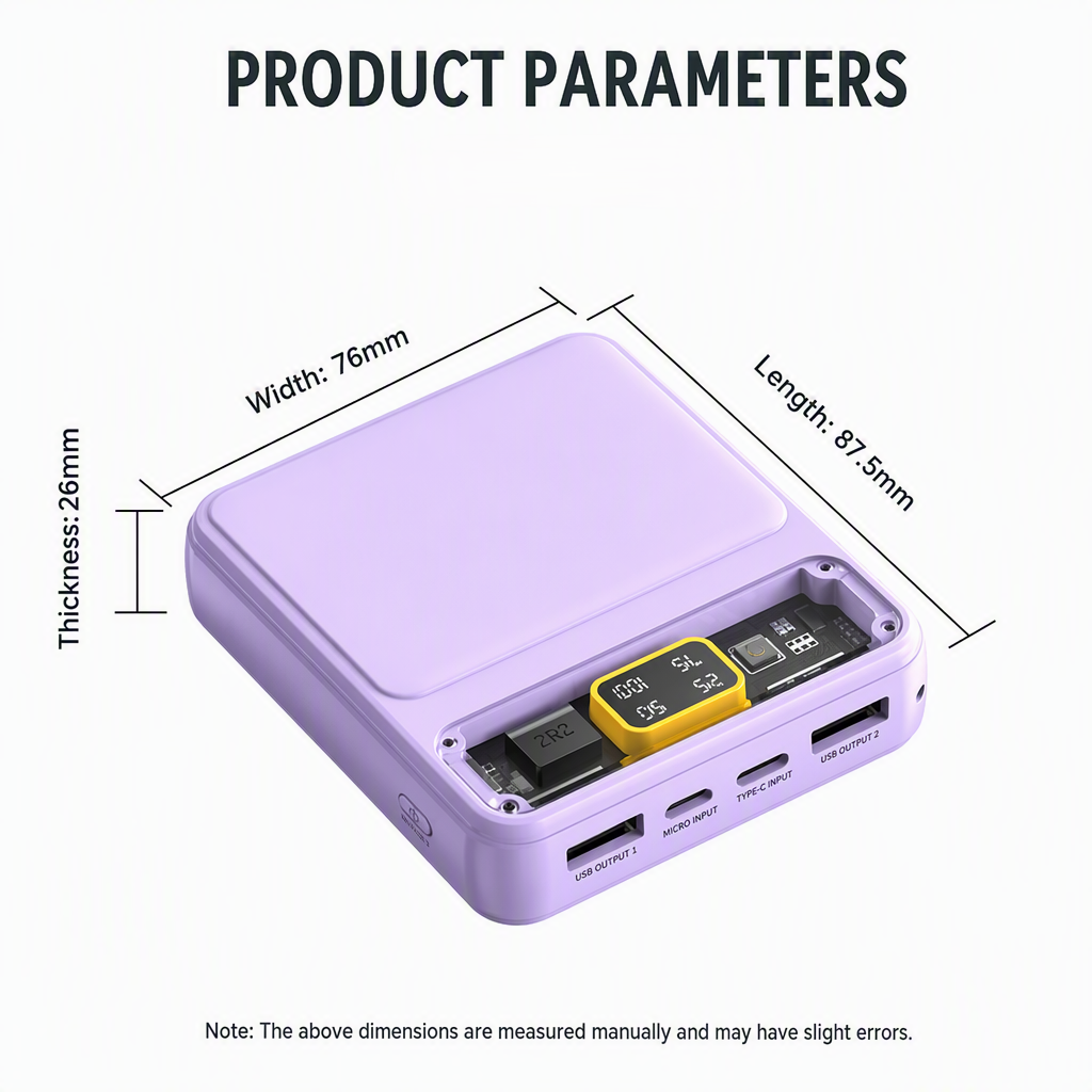 ⏳Time-Limited Special⏰Magnetic Power Bank With Stand & Cable