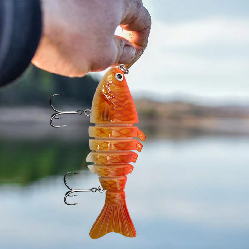 Lifelike Multi-Jointed Sinking Fishing Lure