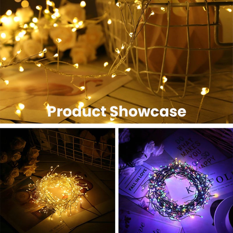 ✨✨LAST DAY SALE 50% OFF & BUY 1 GET 1 FREE !!✨✨Copper Wire Firecracker Light String