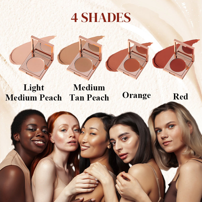 🔥Last Day Buy 1 Get 1 Free： 🎁Free Precision Concealer Brush!!💥2026 New Magic Colored Clay Undereye Corrector ✨
