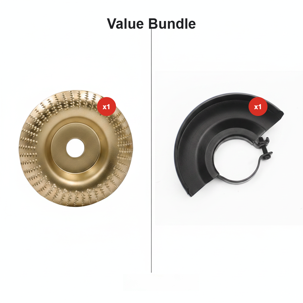 ⚙️Wood Angle Shaping Wheel – Fast-Cut, Sharp, Wear-Resistant, for Angle Grinder