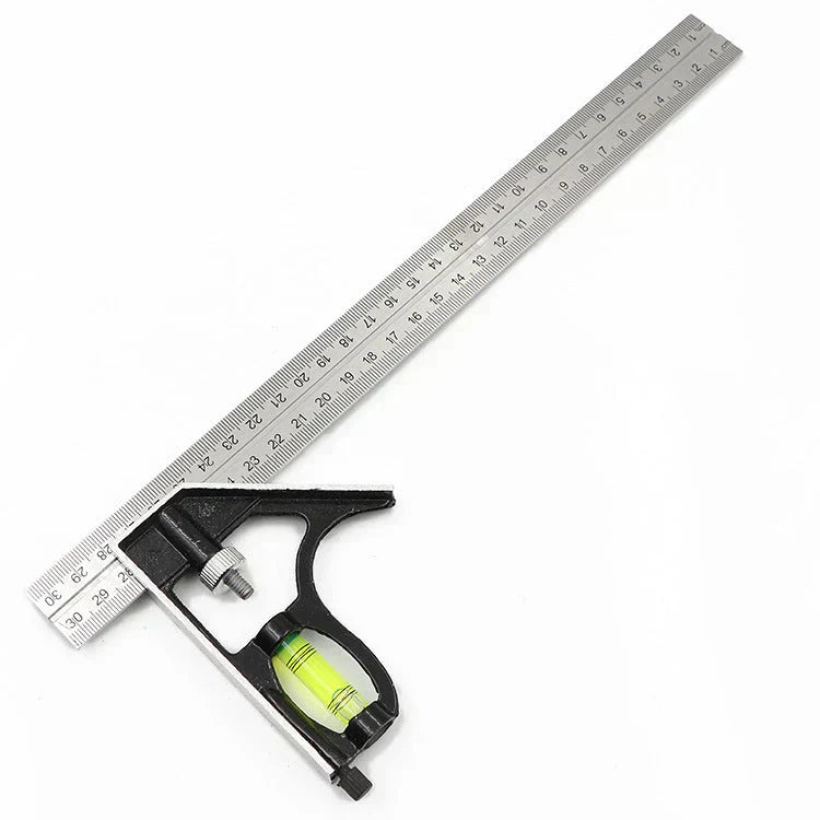 📐 50% OFF NOW! 🔥 Multifunctional Combination Movable Angle Ruler Set – Precise marking, durable stainless steel & perfect for woodworking, construction or DIY projects 🛠️