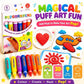 🔮Magic Pen – Draw 3D with one stroke!🎄DIY Bubble Popcorn Drawing Pens