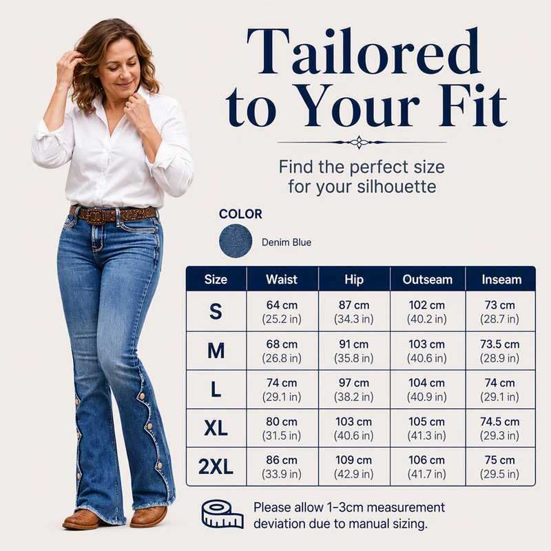 ⏰Last Day Sale 50% Off💃Women High Waisted Distressed Flare Jeans