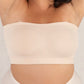 ⛱️Convertible Strapless Bandeau Bra with Wireless Comfort, Anti-Slip Grip & Removable Straps