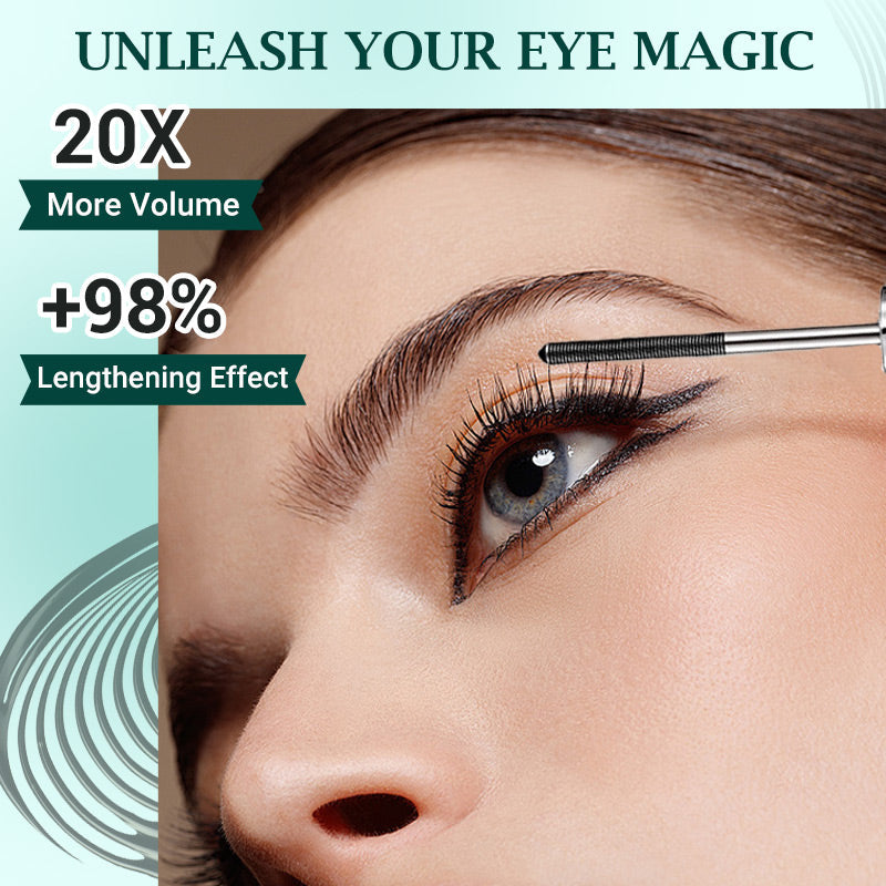 3D Curling Metal Wand Mascara-Waterproof & Long-Lasting