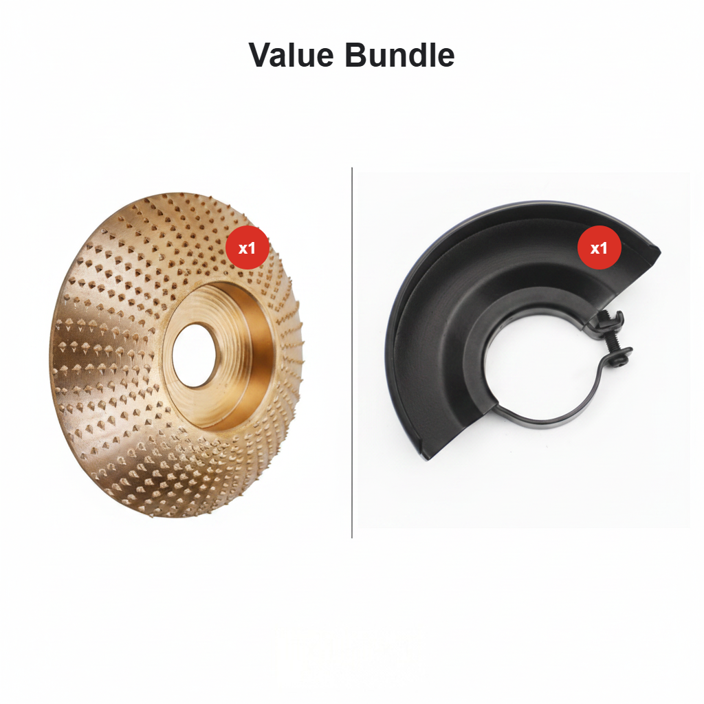 ⚙️Wood Angle Shaping Wheel – Fast-Cut, Sharp, Wear-Resistant, for Angle Grinder