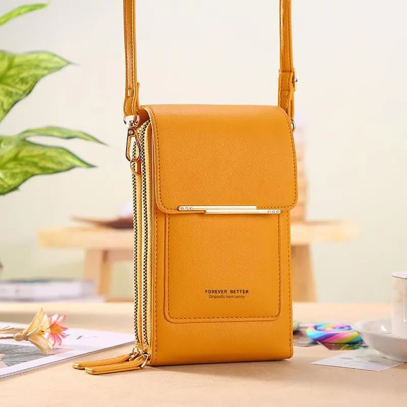 🏆Last Day Promotion：ONLY ￡7.50!!👜📱 Simple and elegant women's touchscreen crossbody phone wallet