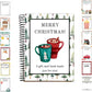 🔥Buy 1 Get 1 Free🎄 Ready for Christmas!🎅Christmas Gift Card Booklet 👍DIY Spiral-Bound Christmas Gift Card Holder Book🎁