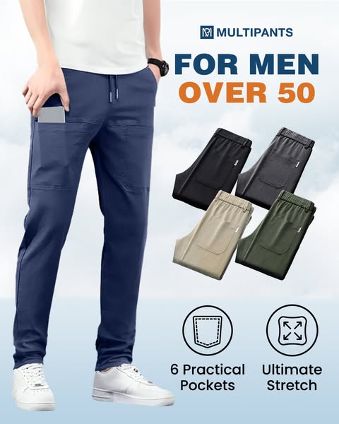 🏆SUMMER HOT SALE 55% OFF💥MultiPants – High Stretch Multi-pocket Durable Cargo Pants