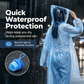 🌧️ Pocket-Size Disposable Raincoat for Unexpected Showers