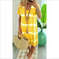 💥🌈2026 Summer Hot Sale 50% OFF: Only ￡14.99‼️ 👗Tie-Dye Striped Short Sleeve T-Shirt Dress✨Soft Flowy Loose Mini Dress Casual Holiday Sundress For Women