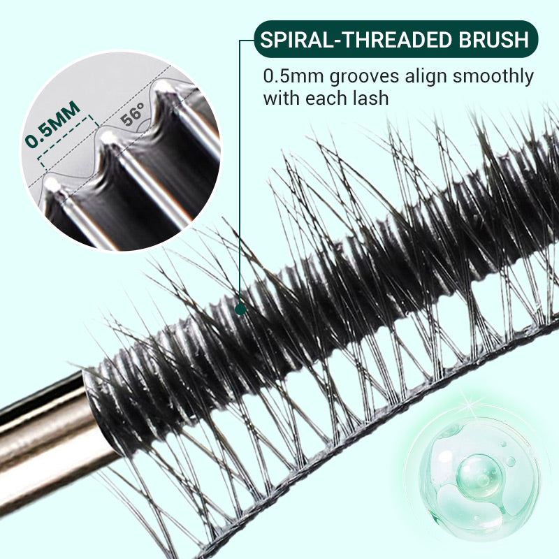 3D Curling Metal Wand Mascara-Waterproof & Long-Lasting