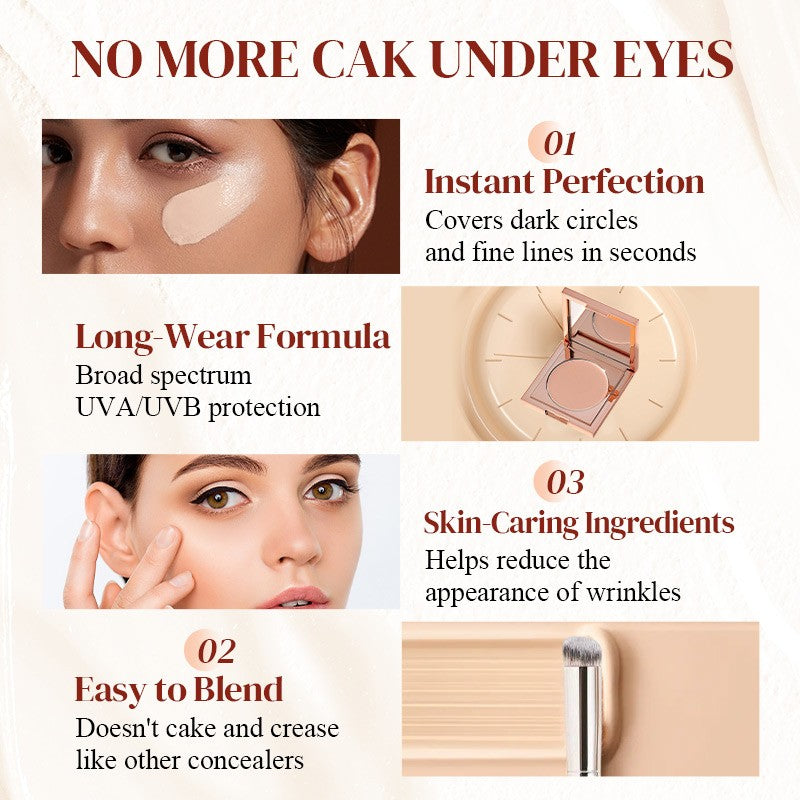 🔥Last Day Buy 1 Get 1 Free： 🎁Free Precision Concealer Brush!!💥2026 New Magic Colored Clay Undereye Corrector ✨