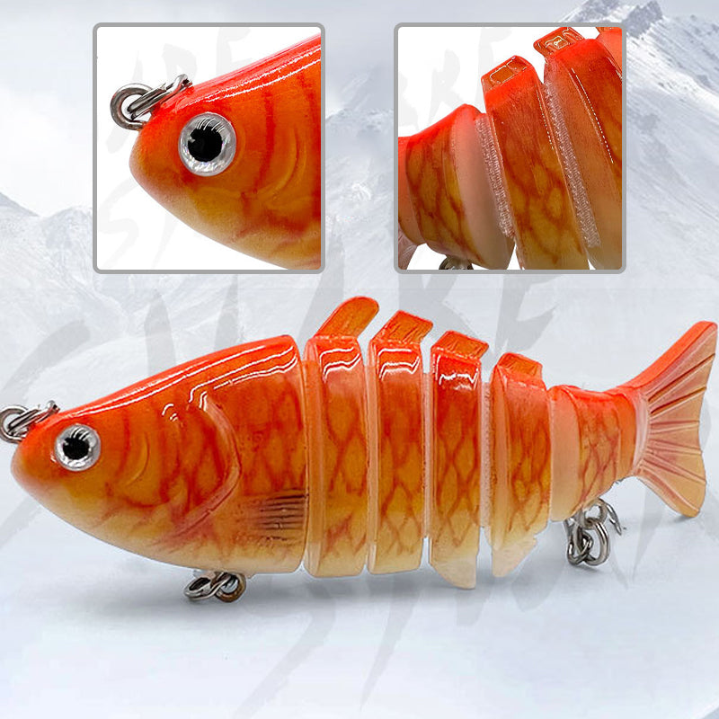 Lifelike Multi-Jointed Sinking Fishing Lure