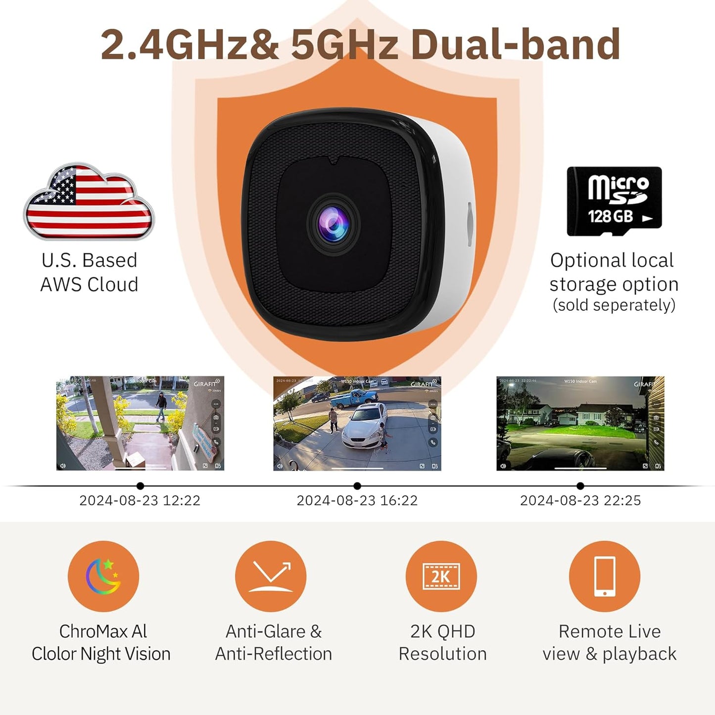 📢📢50% OFF !!!⏰ Magnetic Crystal-clear security camera 🎥 Colour Night Vision 🌙 24/7 Recording & Smart Alerts 🚨 Easy Install! 🔒