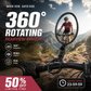 ⏳🔥LIMITED-TIME 50% OFF! ⏰360° Rotating Rearview Mirror – Clear view behind, no more neck twisting. Fits bikes, e‑bikes & motorcycles. Tool‑free silicone strap! 🛡️✨
