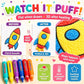🔮Magic Pen – Draw 3D with one stroke!🎄DIY Bubble Popcorn Drawing Pens