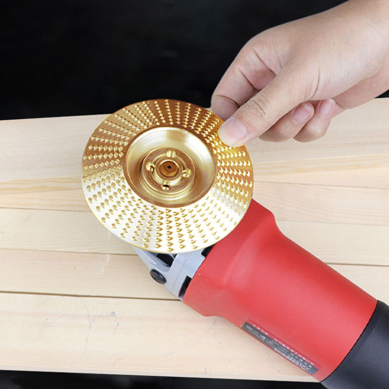 ⚙️Wood Angle Shaping Wheel – Fast-Cut, Sharp, Wear-Resistant, for Angle Grinder