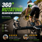 ⏳🔥LIMITED-TIME 50% OFF! ⏰360° Rotating Rearview Mirror – Clear view behind, no more neck twisting. Fits bikes, e‑bikes & motorcycles. Tool‑free silicone strap! 🛡️✨