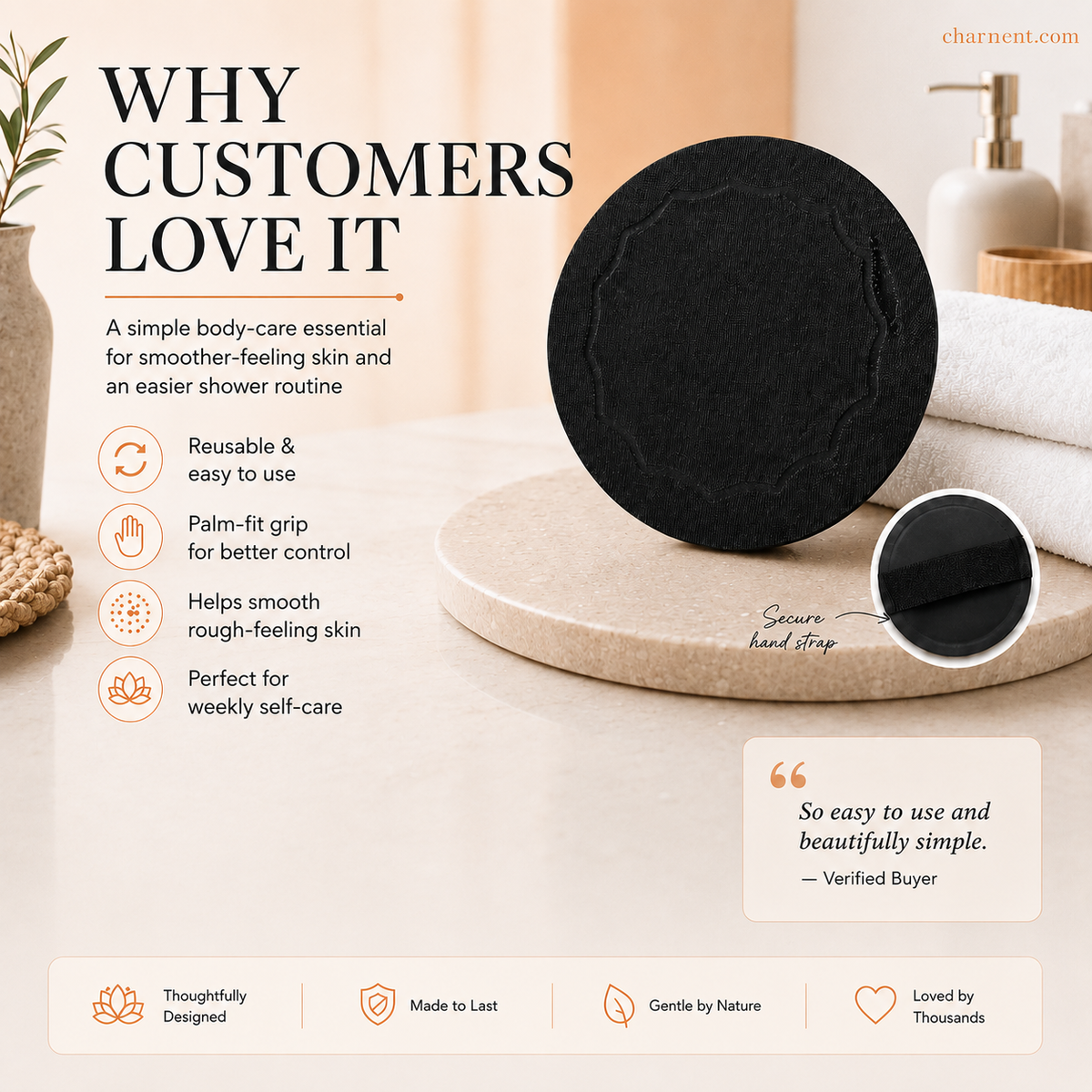 🧼 Exfoliating Scrub Bath Pads
