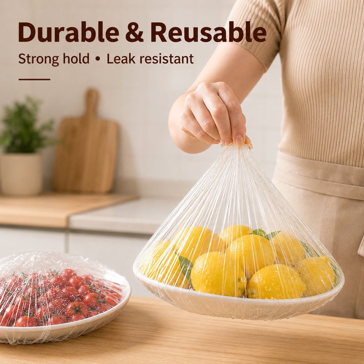 ⏳LAST DAY SALE ONLY ￡8.99!🔥Disposable Stretch Food Covers for Bowls & Plates