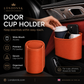 🥳2026 HOT SALE🥳💞50K+ SOLD!🚗🧺 50% OFF! Leather Car Door Cup Holder – Wide‑mouth opening, easy reach for drinks & phone. Clip‑on secure fit. PU leather, tough & stylish. 🛡️✨