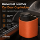 🥳2026 HOT SALE🥳💞50K+ SOLD!🚗🧺 50% OFF! Leather Car Door Cup Holder – Wide‑mouth opening, easy reach for drinks & phone. Clip‑on secure fit. PU leather, tough & stylish. 🛡️✨