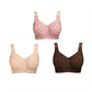 Super Firming Wirefree Jelly Bra with Leopard Print