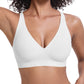 💐Jelly Wireless Womens Comfortable Wireless Bras Push Up Bralettes Seamless Tshirts Bras Deep V Everyday Bras