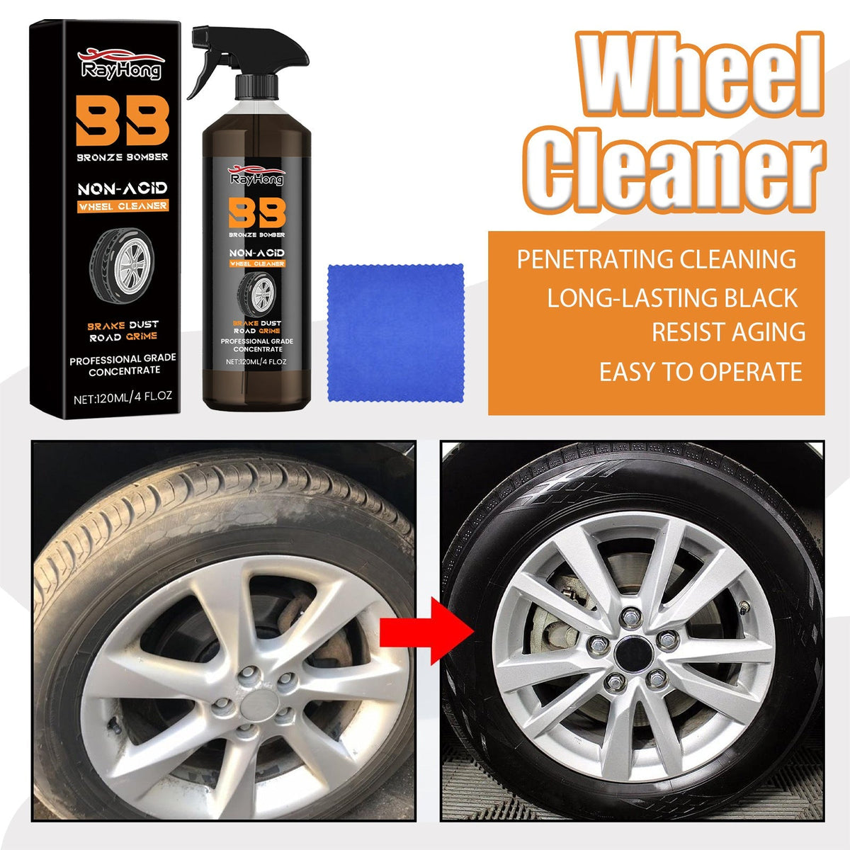 Rust Remover Spray for Cars