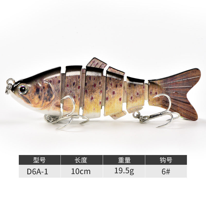Lifelike Multi-Jointed Sinking Fishing Lure