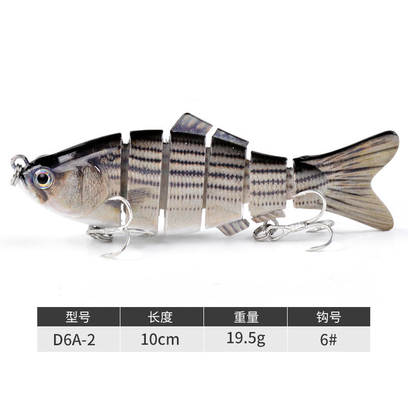 Lifelike Multi-Jointed Sinking Fishing Lure