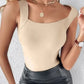 🏆2026 HOT SALE 50% OFF!!🔥 BUY 1 GET 1 FREE 💐Women's U Neck Camisole High Strechy Seamless Built-in Bra Padded Tank Tops