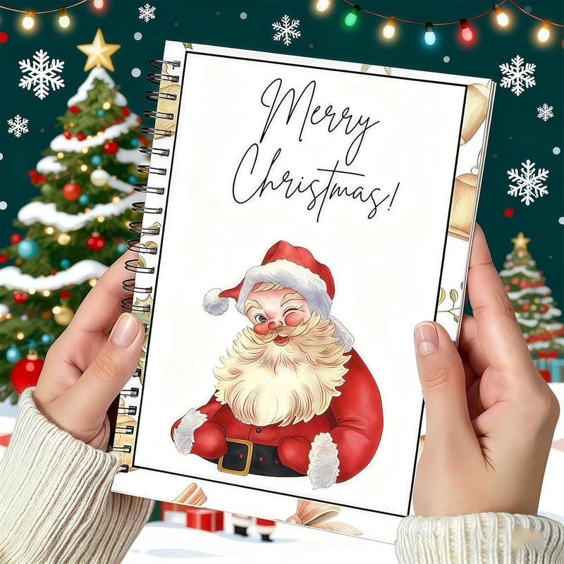 🔥Buy 1 Get 1 Free🎄 Ready for Christmas!🎅Christmas Gift Card Booklet 👍DIY Spiral-Bound Christmas Gift Card Holder Book🎁