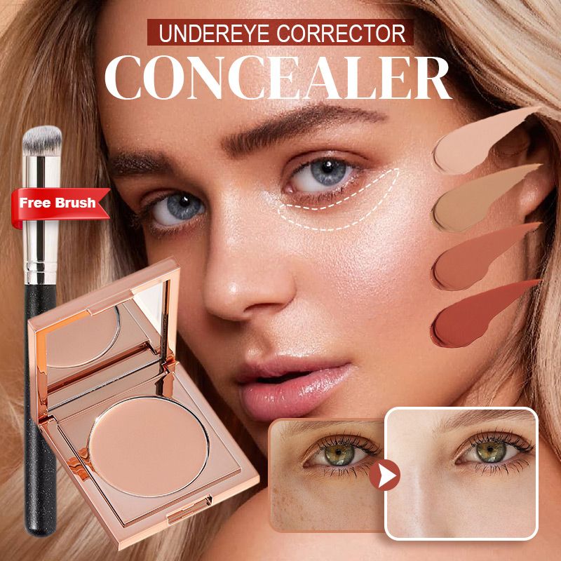 🔥Last Day Buy 1 Get 1 Free： 🎁Free Precision Concealer Brush!!💥2026 New Magic Colored Clay Undereye Corrector ✨