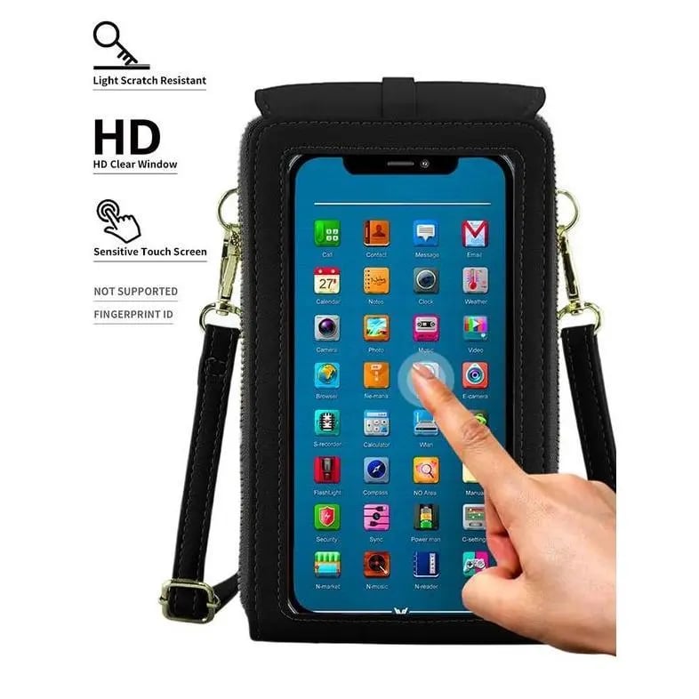 🏆Last Day Promotion：ONLY ￡7.50!!👜📱 Simple and elegant women's touchscreen crossbody phone wallet
