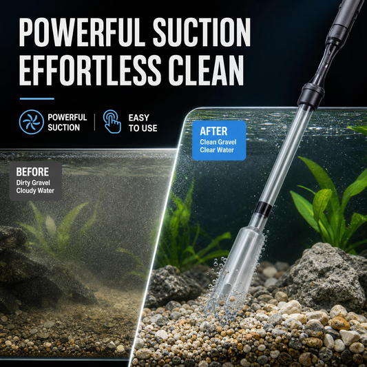 🔥50% OFF✨Electric Aquarium Gravel Cleaner