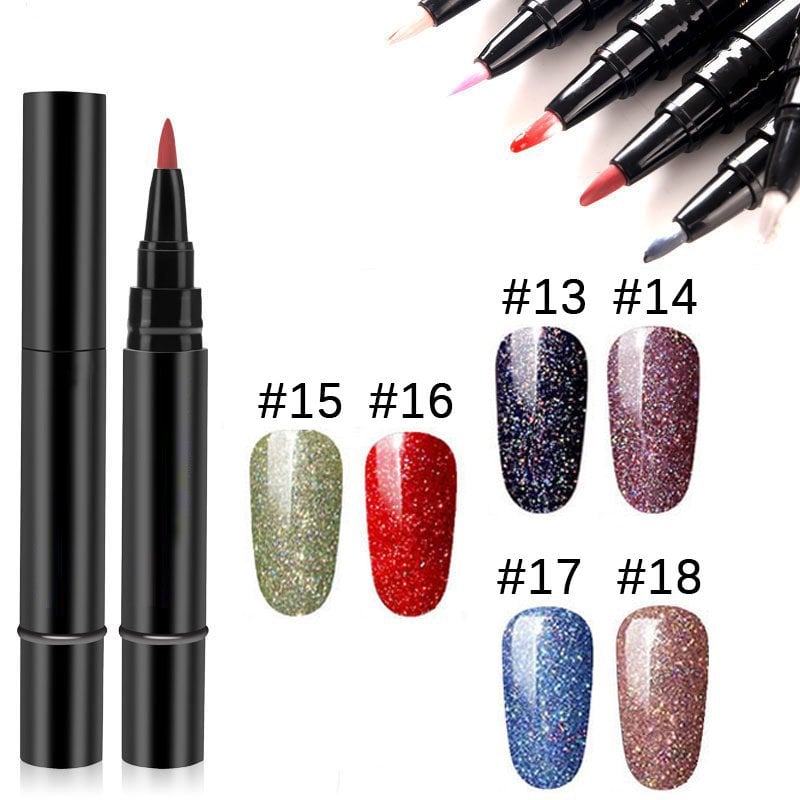 One Step Nail Gel Pen🎨Free handheld mini UV nail lamp💡