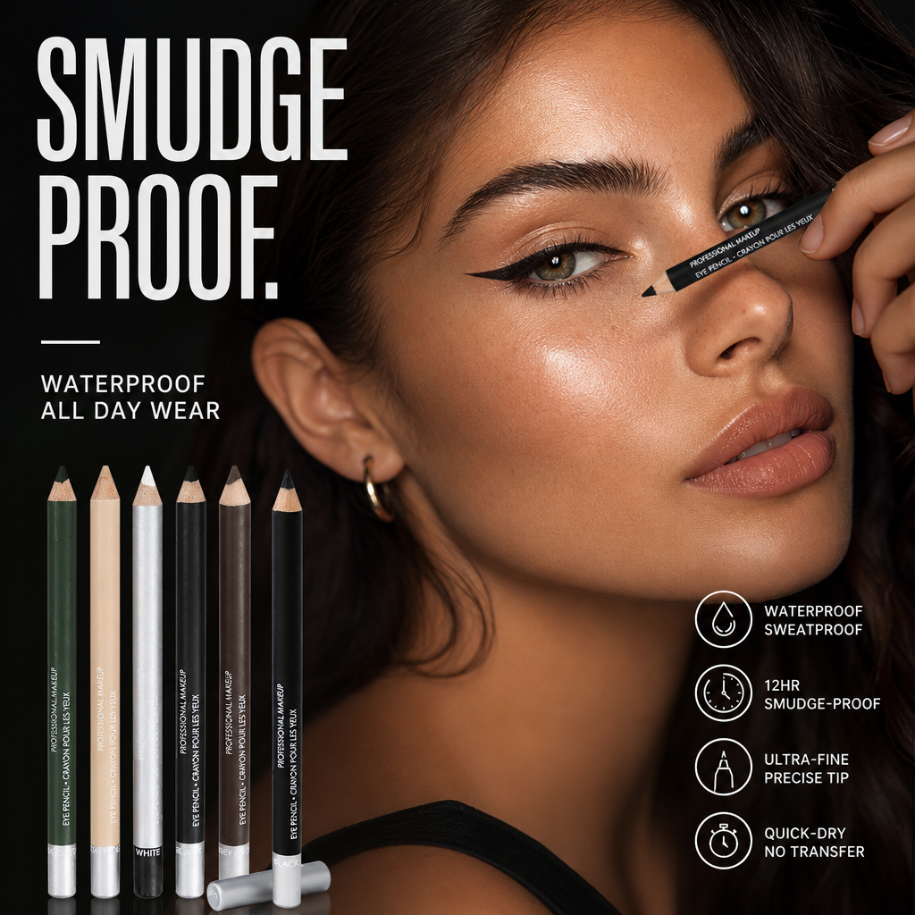 Soft Smudgeable Eyeliner Pencil – Long-Lasting, Effortless Blend