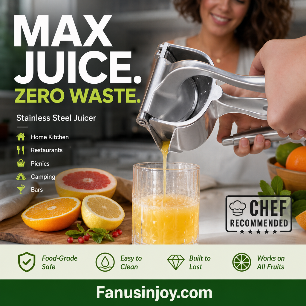 ⚡【Stainless Steel Juicer】— 53% OFF Flash Sale! Blend a “Vitamin Tornado” in 30 Seconds! 🍹🔥