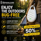 🐦No more trouble from birds, beasts and locusts！Portable Ultrasonic Bird Repellent Keychain