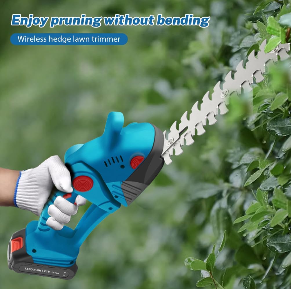 🏆LAST DAY SALE 50% OFF🔥 Lithium Battery Handheld Hedge Clippers