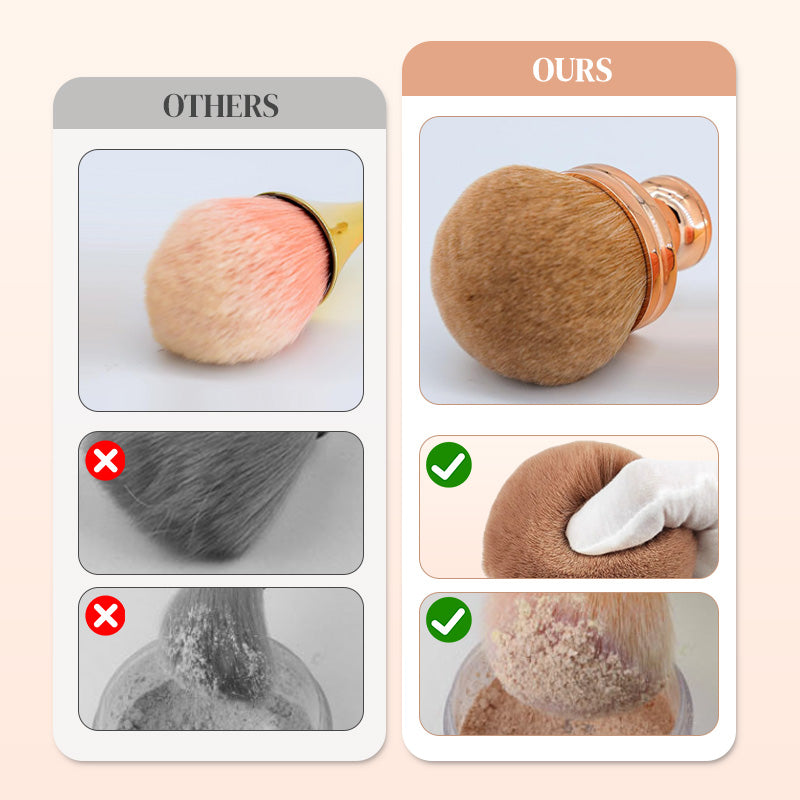 Mushroom Head Makeup Brush (2 pieces）