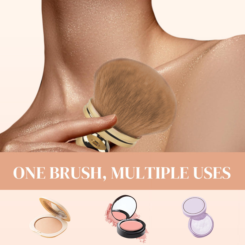 Mushroom Head Makeup Brush (2 pieces）