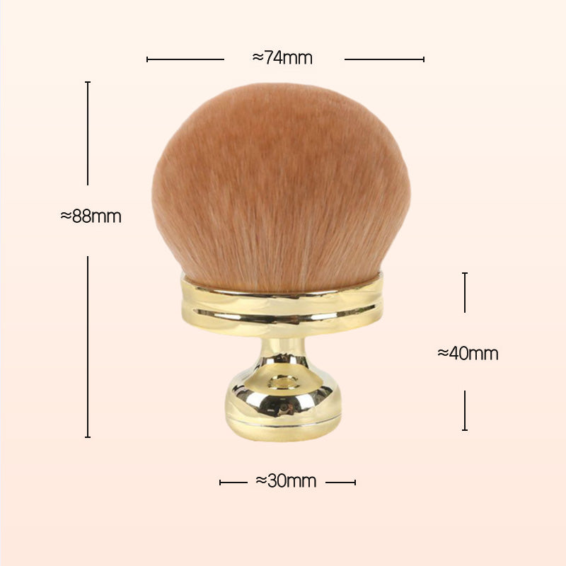 Mushroom Head Makeup Brush (2 pieces）